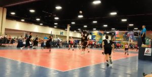 Read more about the article Luca N with a serve and Matthew P with a strong finish, 17U Team Ontario, Florida July 2017