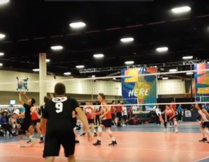 Read more about the article Luca Nastase and Peter Rugosi with a strong block for 17u Team Ontario